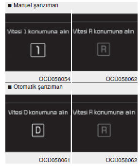 Direksiyon kontrolü sırasında vites değiştirilmesi
