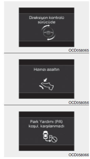 Ek talimatlar (Mesajlar) 