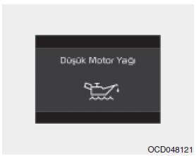 Düşük motor yağı