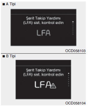 LFA sistem arızası